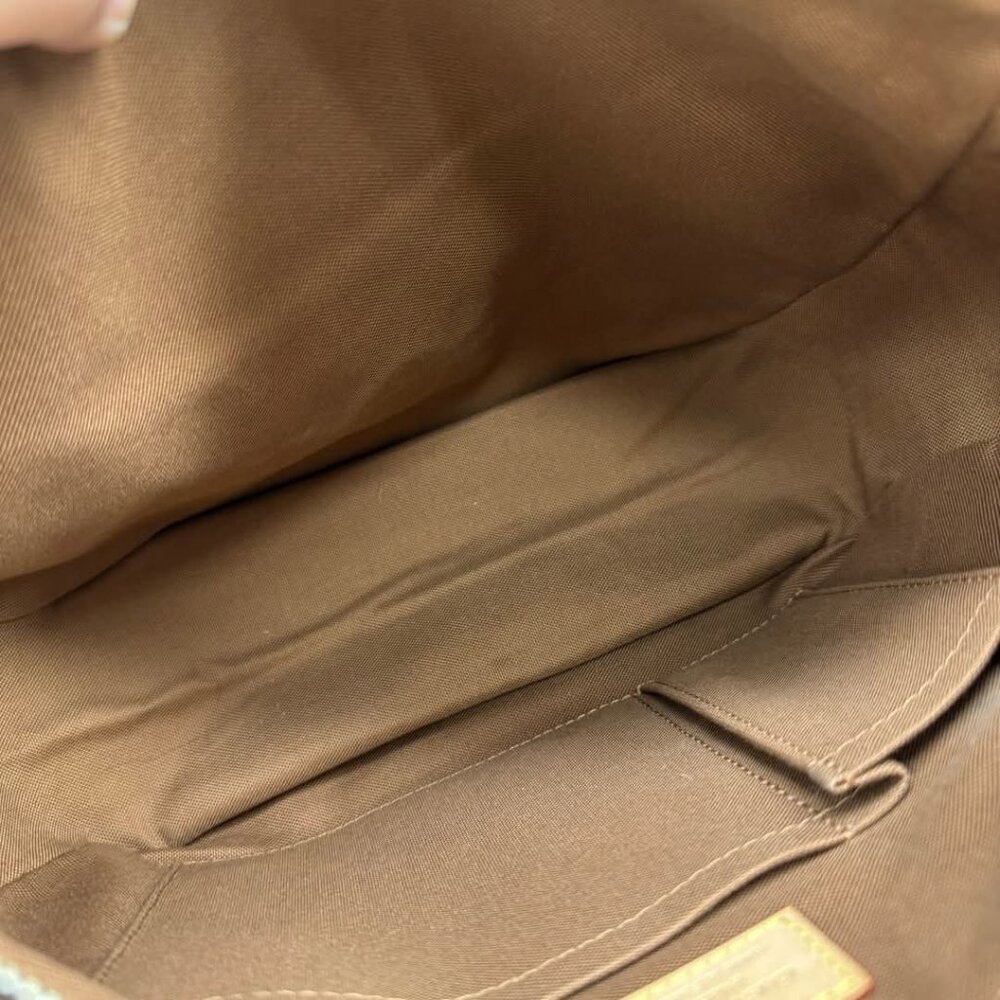 Louis Vuitton Tulum Brown Monogram Canvas Shoulder Bag 850-041425 - Picture 15 of 15